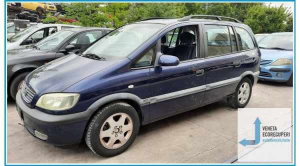 OPEL ZAFIRA T98 del 2000 parti usate e ricambi - Tipo Motore X16XEL