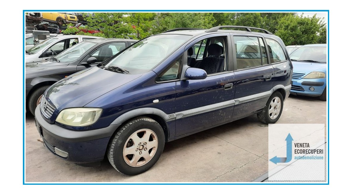 OPEL ZAFIRA T98 del 2000 parti usate e ricambi - Tipo Motore X16XEL