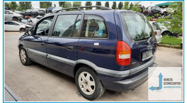 OPEL ZAFIRA T98 del 2000 parti usate e ricambi - Tipo Motore X16XEL