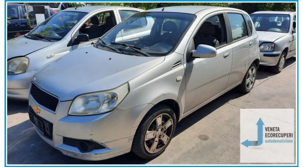 CHEVROLET (DAEWOO) AVEO T250 del 2009 parti usate e ricambi - Tipo Motore B12D1
