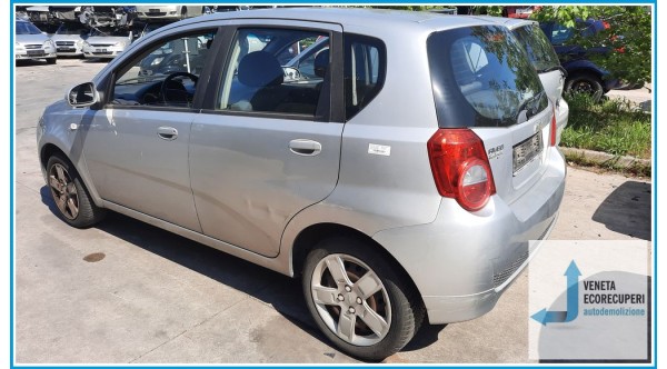 CHEVROLET (DAEWOO) AVEO T250 del 2009 parti usate e ricambi - Tipo Motore B12D1