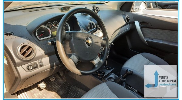 CHEVROLET (DAEWOO) AVEO T250 del 2009 parti usate e ricambi - Tipo Motore B12D1
