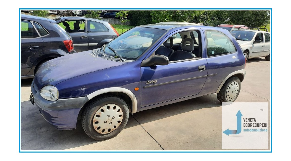 OPEL CORSA S93 del 1997 parti usate e ricambi - Tipo Motore X12SZ