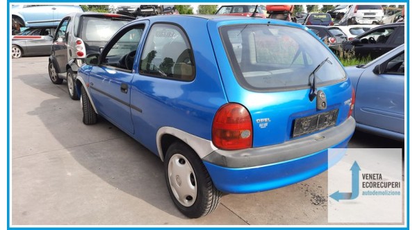 OPEL CORSA S93 del 1998 parti usate e ricambi - Tipo Motore X10XE