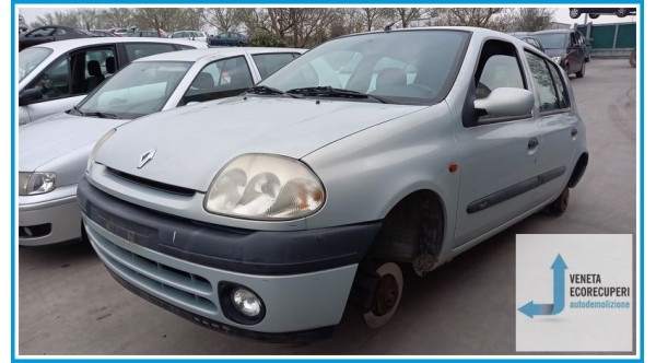 RENAULT CLIO 2a Serie del 2000 parti usate e ricambi - Tipo Motore F9QH7