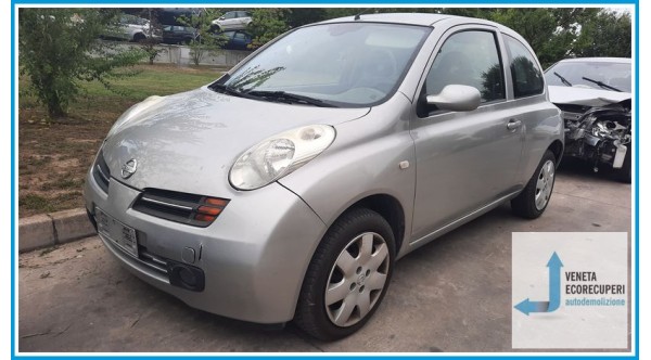 NISSAN MICRA K12E del 2003 parti usate e ricambi