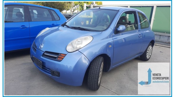 NISSAN MICRA K12E del 2004 parti usate e ricambi