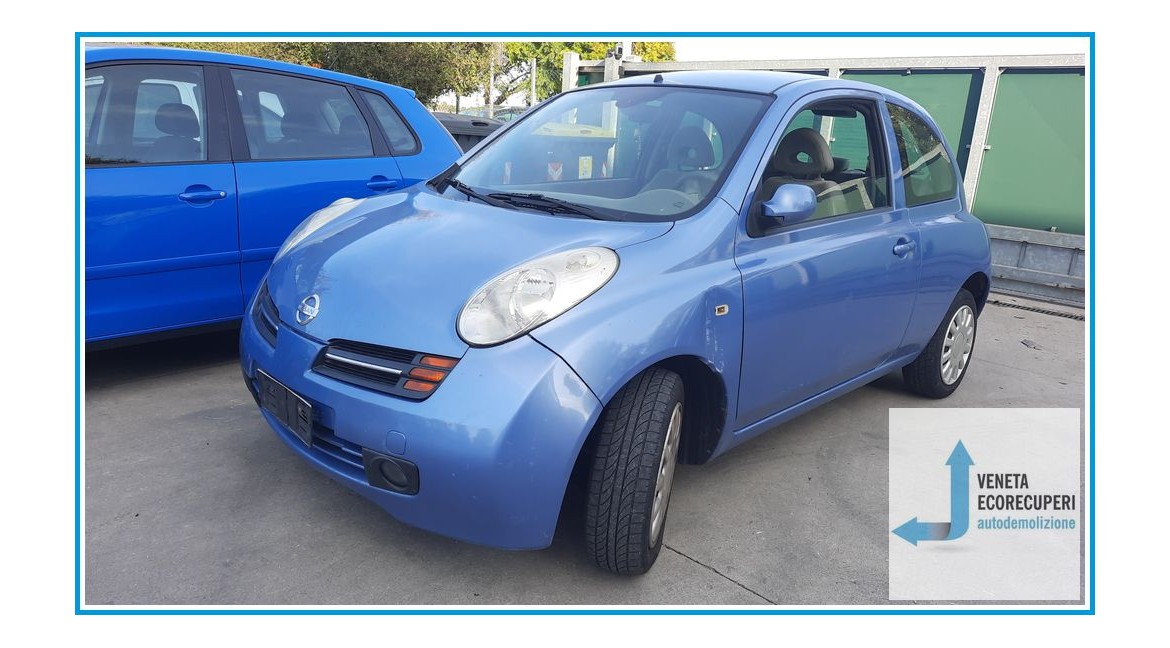 NISSAN MICRA K12E del 2004 parti usate e ricambi