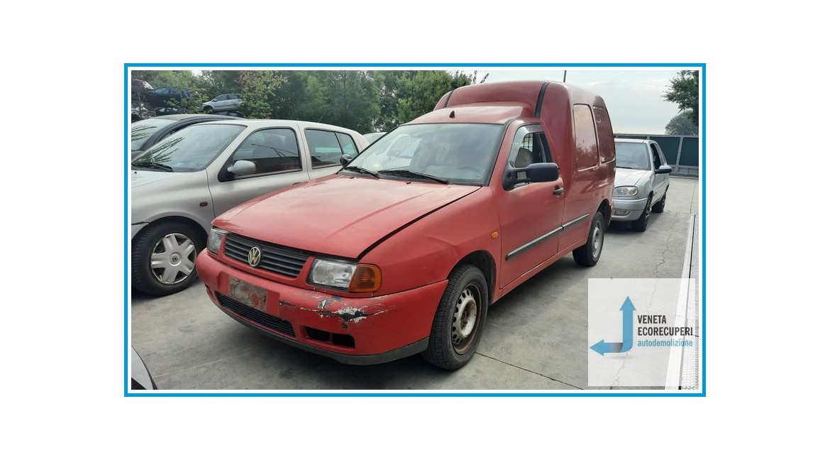VOLKSWAGEN CADDY 2a Serie del 1996 parti usate e ricambi - Tipo Motore 1Y