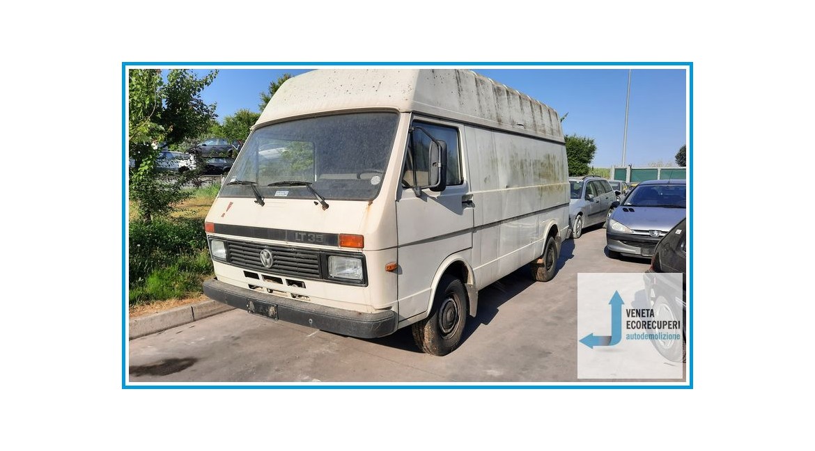 VOLKSWAGEN T3 T25 del 1987 parti usate e ricambi - Tipo Motore DV