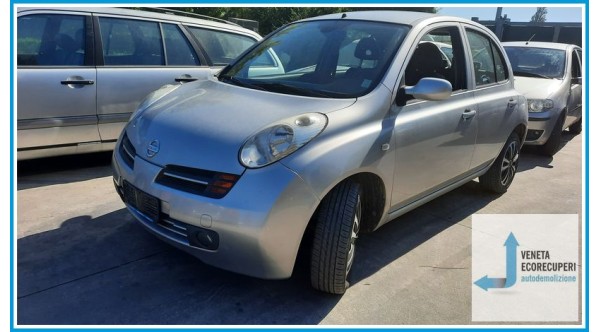 NISSAN MICRA K12E del 2003 parti usate e ricambi