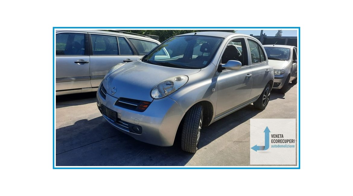 NISSAN MICRA K12E del 2003 parti usate e ricambi