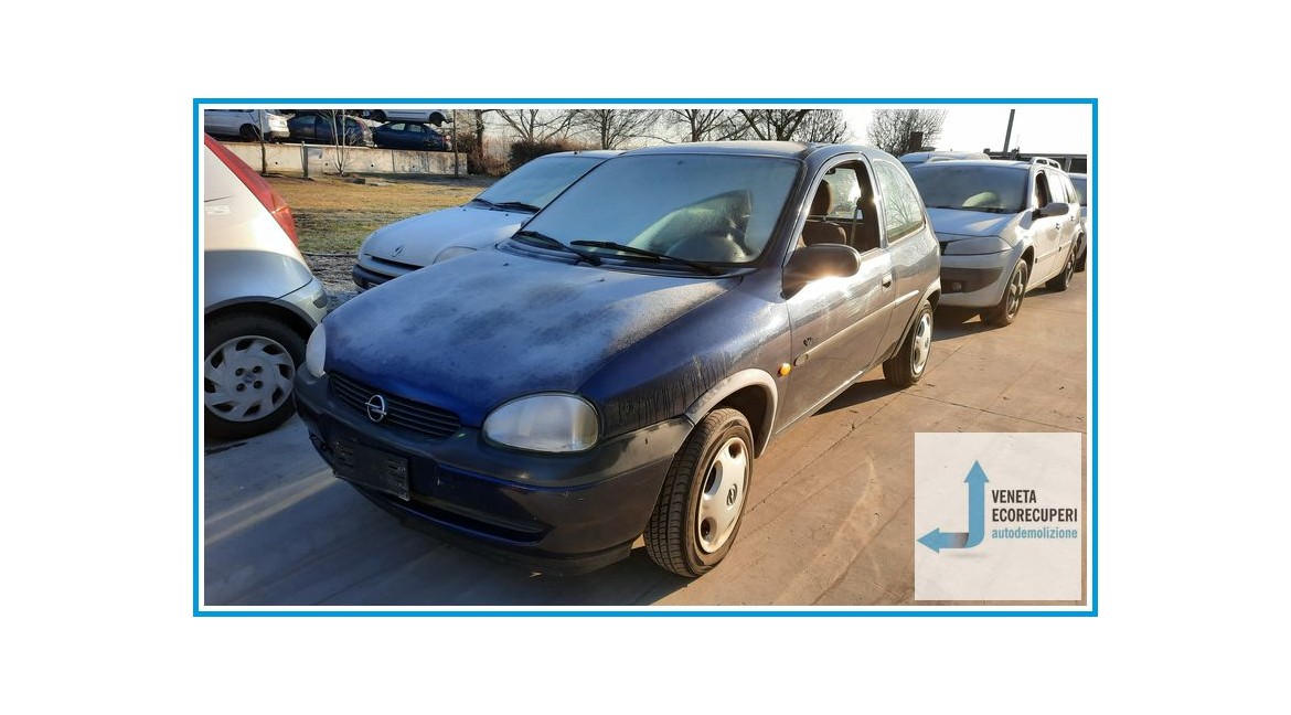 OPEL CORSA S93 del 1999 parti usate e ricambi - Tipo Motore X10XE