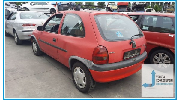 OPEL CORSA S93 del 1998 parti usate e ricambi - Tipo Motore X10XE