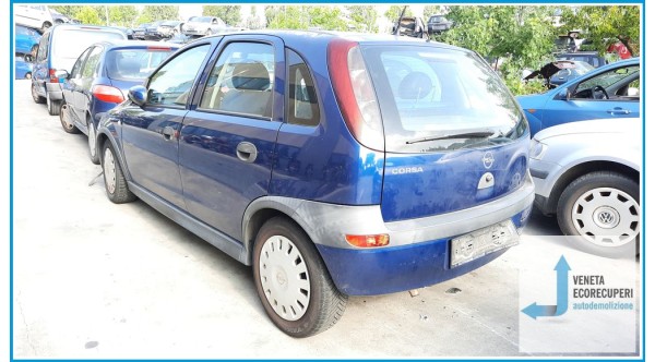 OPEL CORSA X01 del 2002 parti usate e ricambi - Tipo Motore Z10XE