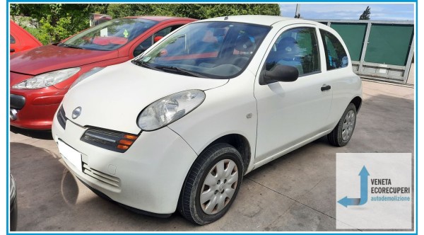 NISSAN MICRA K12E del 2003 parti usate e ricambi - Tipo Motore CR10