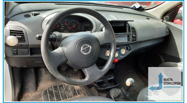 NISSAN MICRA K12E del 2003 parti usate e ricambi - Tipo Motore CR10