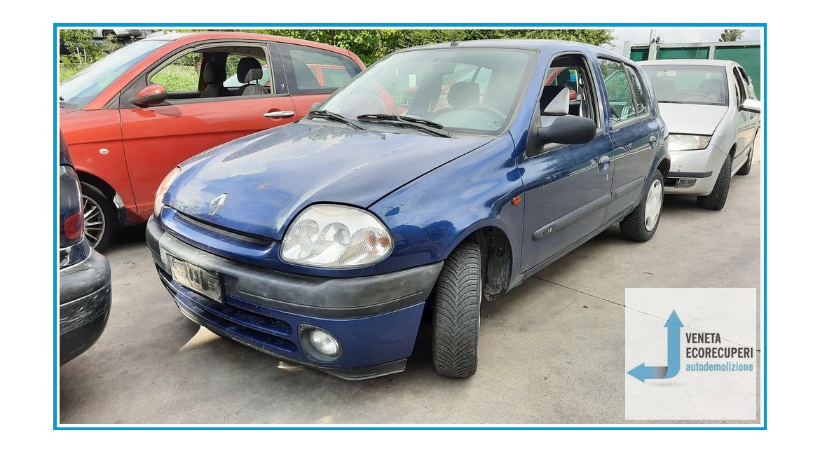 RENAULT CLIO 2a Serie del 2000 parti usate e ricambi - Tipo Motore D7FD7