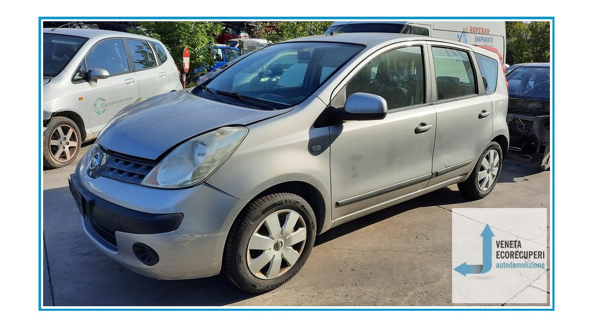 NISSAN NOTE E11E del 2007 parti usate e ricambi - Tipo Motore K9K