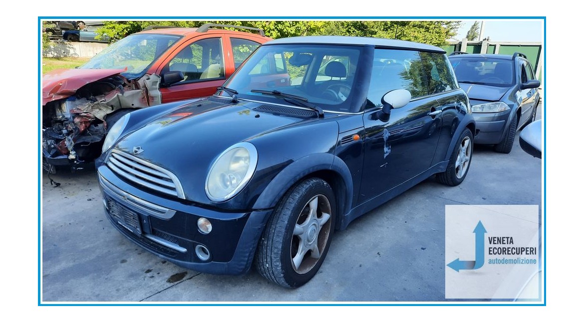 MINI MINI R50/R53 del 2004 parti usate e ricambi - Tipo Motore W10B16A