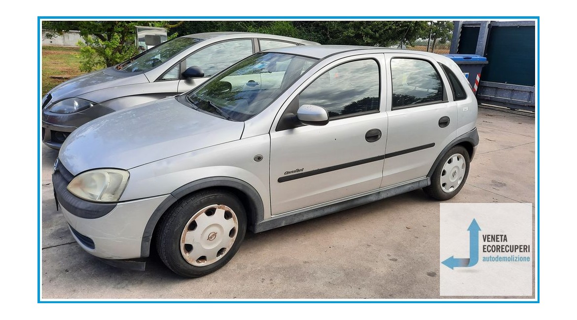 OPEL CORSA X01 del 2001 parti usate e ricambi - Tipo Motore Z12XE