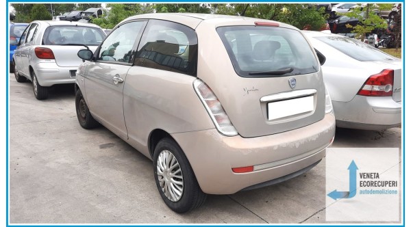LANCIA YPSILON TE del 2008 parti usate e ricambi - Tipo Motore 188A4000