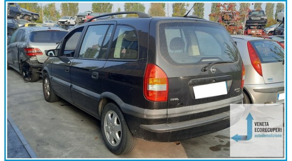 OPEL ZAFIRA T98 del 2001 parti usate e ricambi