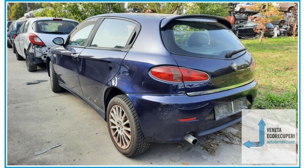 ALFA ROMEO 147 W8 del 2006 parti usate e ricambi - Tipo Motore 937A3000