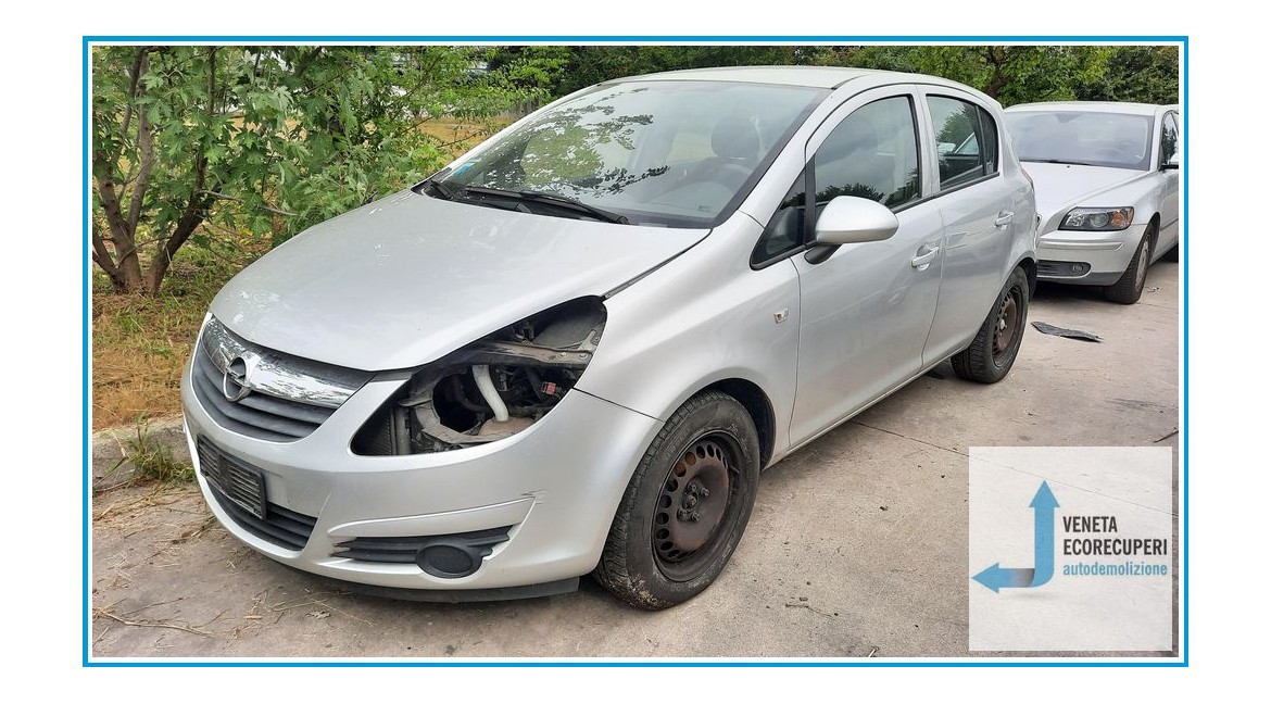 OPEL CORSA S07 del 2009 parti usate e ricambi - Tipo Motore Z12XEP