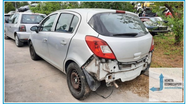 OPEL CORSA S07 del 2009 parti usate e ricambi - Tipo Motore Z12XEP