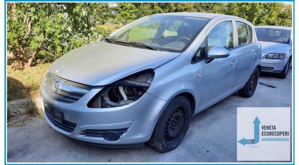 OPEL CORSA S07 del 2009 parti usate e ricambi - Tipo Motore Z12XEP