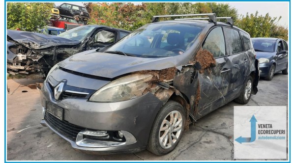 RENAULT MEGANE 3a Serie  del 2013 parti usate e ricambi - Tipo Motore K9KA6