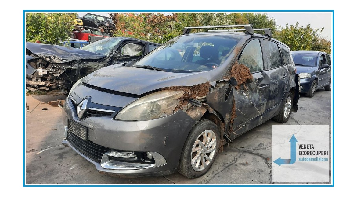 RENAULT MEGANE 3a Serie  del 2013 parti usate e ricambi - Tipo Motore K9KA6