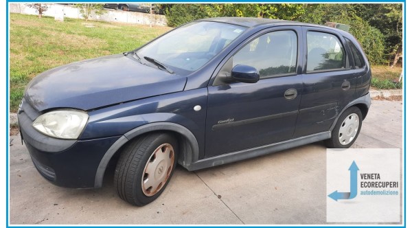 OPEL CORSA X01 del 2001 parti usate e ricambi - Tipo Motore Z10XE