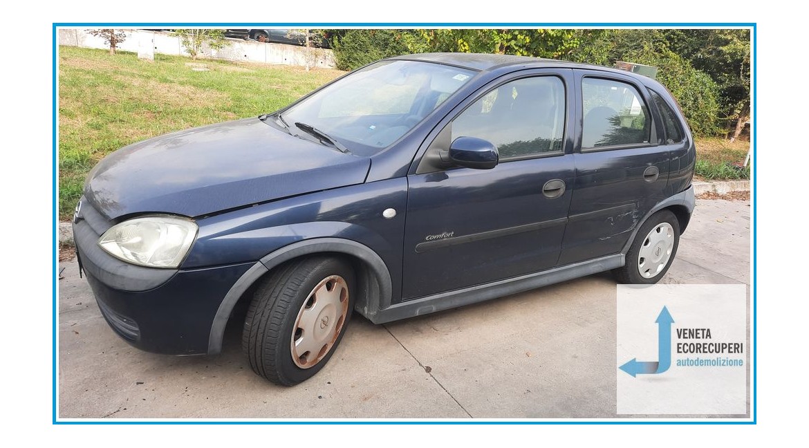 OPEL CORSA X01 del 2001 parti usate e ricambi - Tipo Motore Z10XE