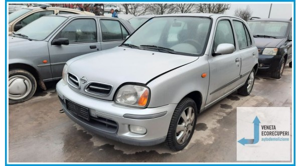 NISSAN MICRA K11E del 2000 parti usate e ricambi