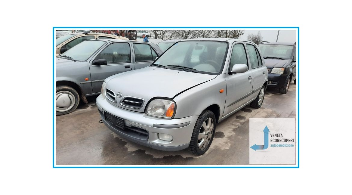 NISSAN MICRA K11E del 2000 parti usate e ricambi