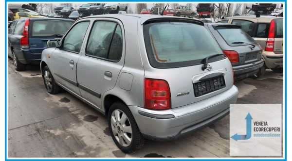 NISSAN MICRA K11E del 2000 parti usate e ricambi