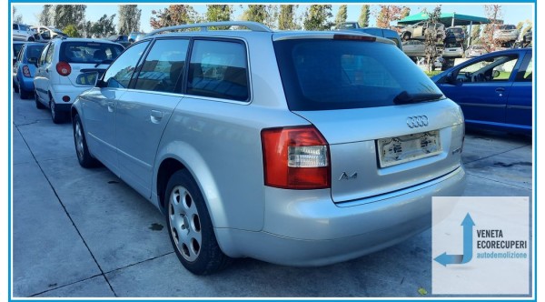 AUDI A4 8E del 2005 parti usate e ricambi - Tipo Motore AVF
