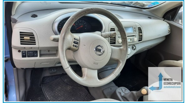 NISSAN MICRA K12E del 2005 parti usate e ricambi - Tipo Motore CR12