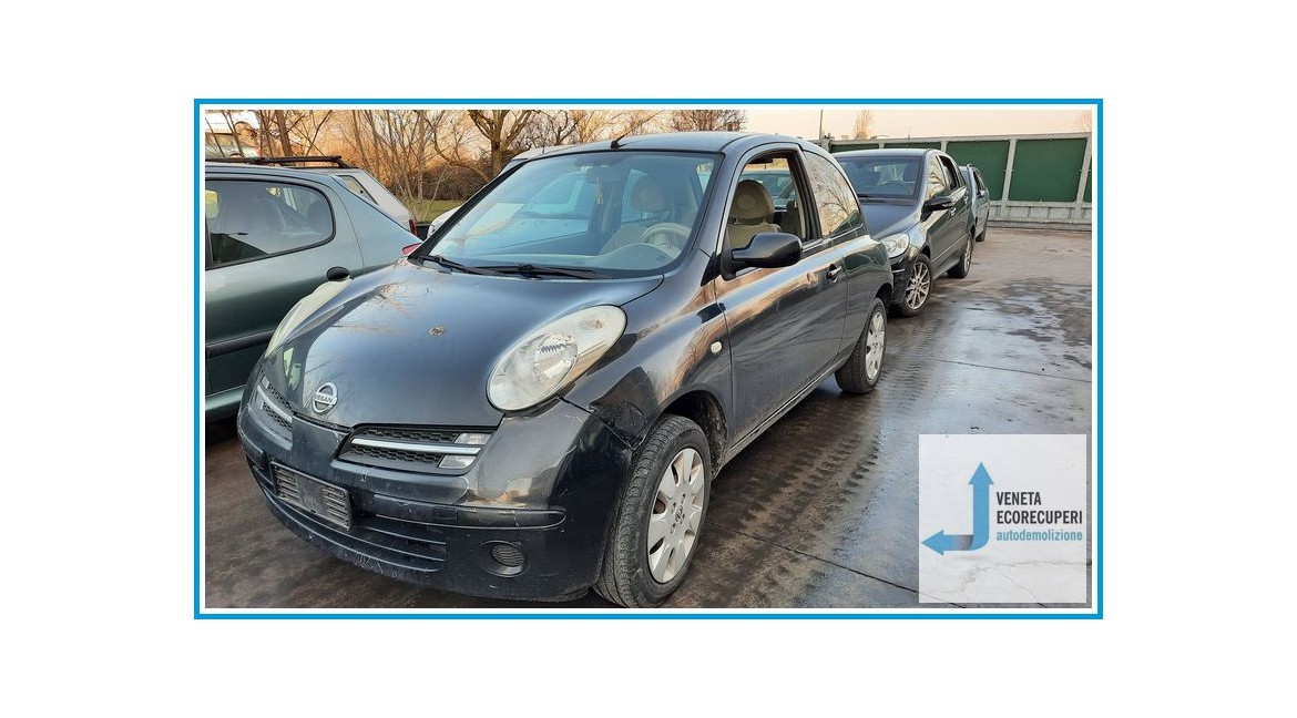 NISSAN MICRA K12E del 2005 parti usate e ricambi