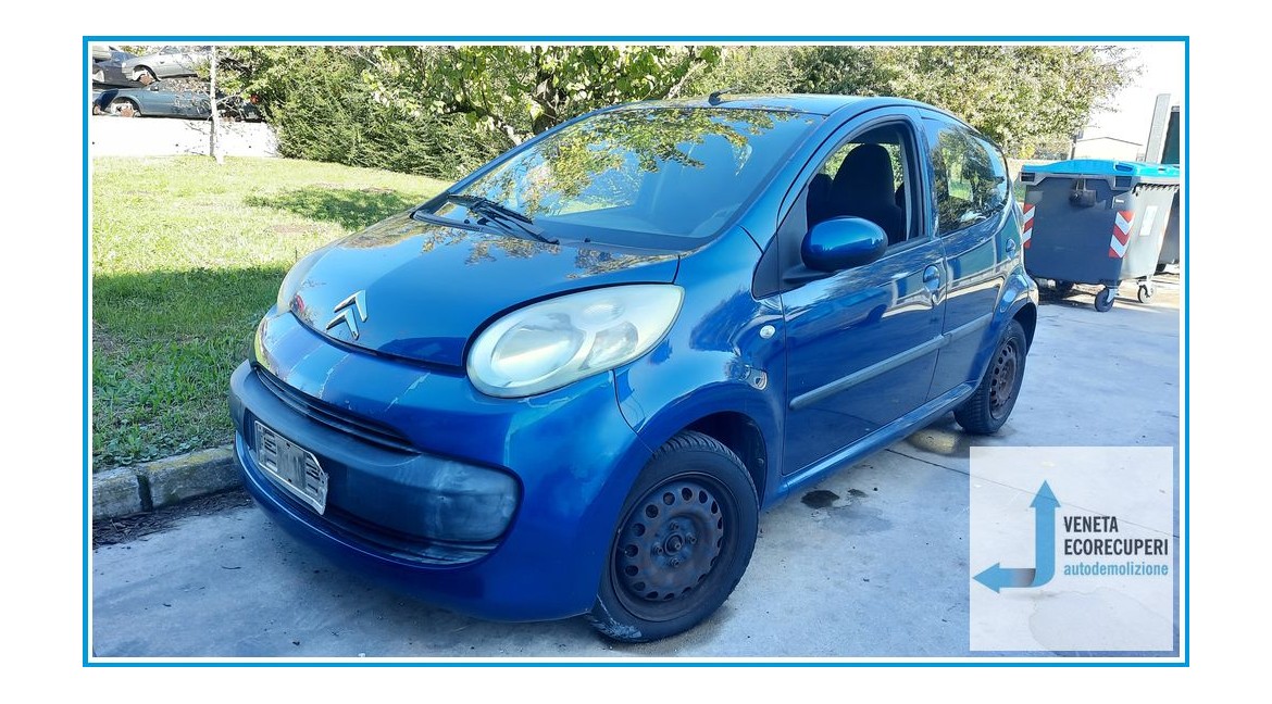 CITROEN C1  del 2006 parti usate e ricambi - Tipo Motore 1KR