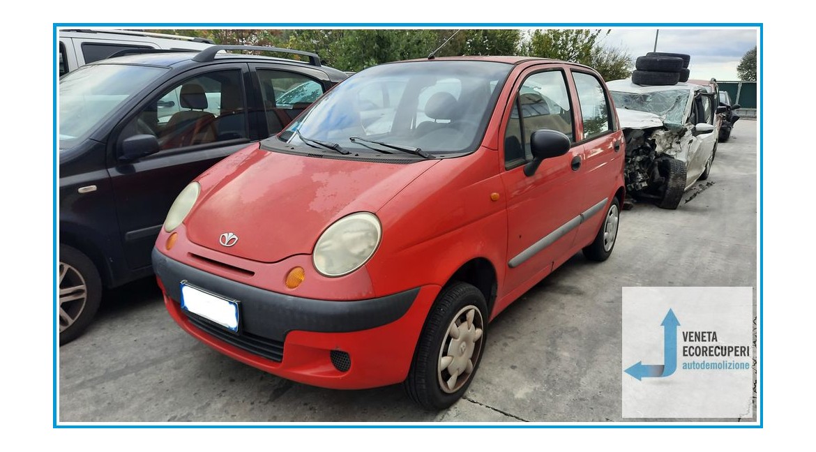 CHEVROLET (DAEWOO) MATIZ M100 del 2004 parti usate e ricambi - Tipo Motore F8CV