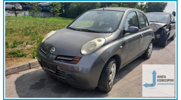 NISSAN MICRA K12E del 2004 parti usate e ricambi