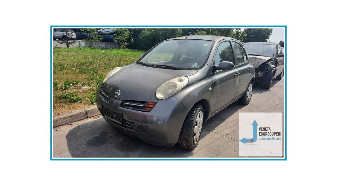NISSAN MICRA K12E del 2004 parti usate e ricambi