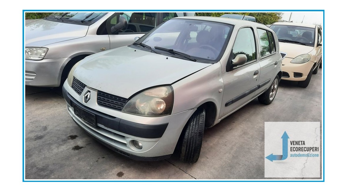 RENAULT CLIO 2a Serie  del 2004 parti usate e ricambi - Tipo Motore K9KE7