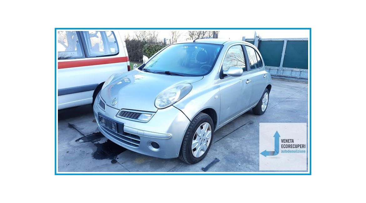 NISSAN MICRA K12E del 2008 parti usate e ricambi