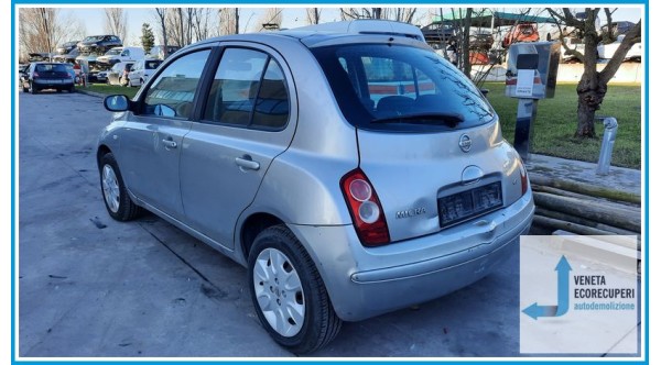 NISSAN MICRA K12E del 2008 parti usate e ricambi