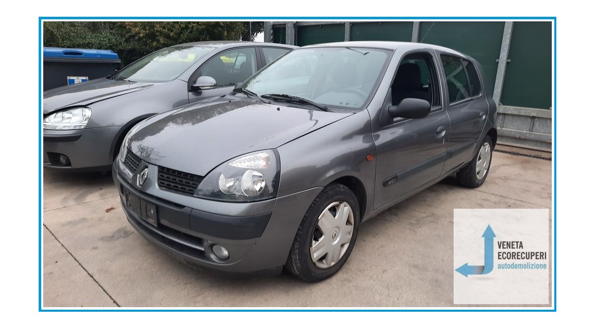 RENAULT CLIO 2a Serie  del 2002 parti usate e ricambi - Tipo Motore K9KA7
