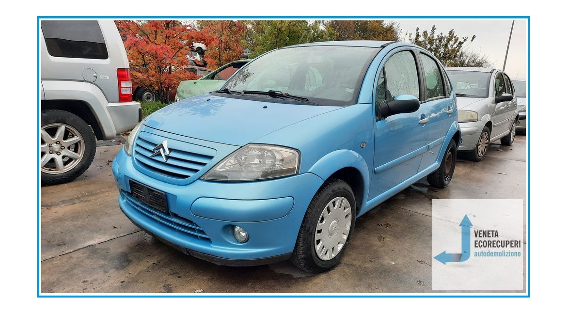 CITROEN C3 1a Serie  del 2003 parti usate e ricambi - Tipo Motore 8HX